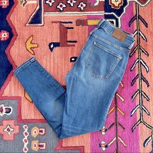 Madewell 8” Skinny Stretch Jeans